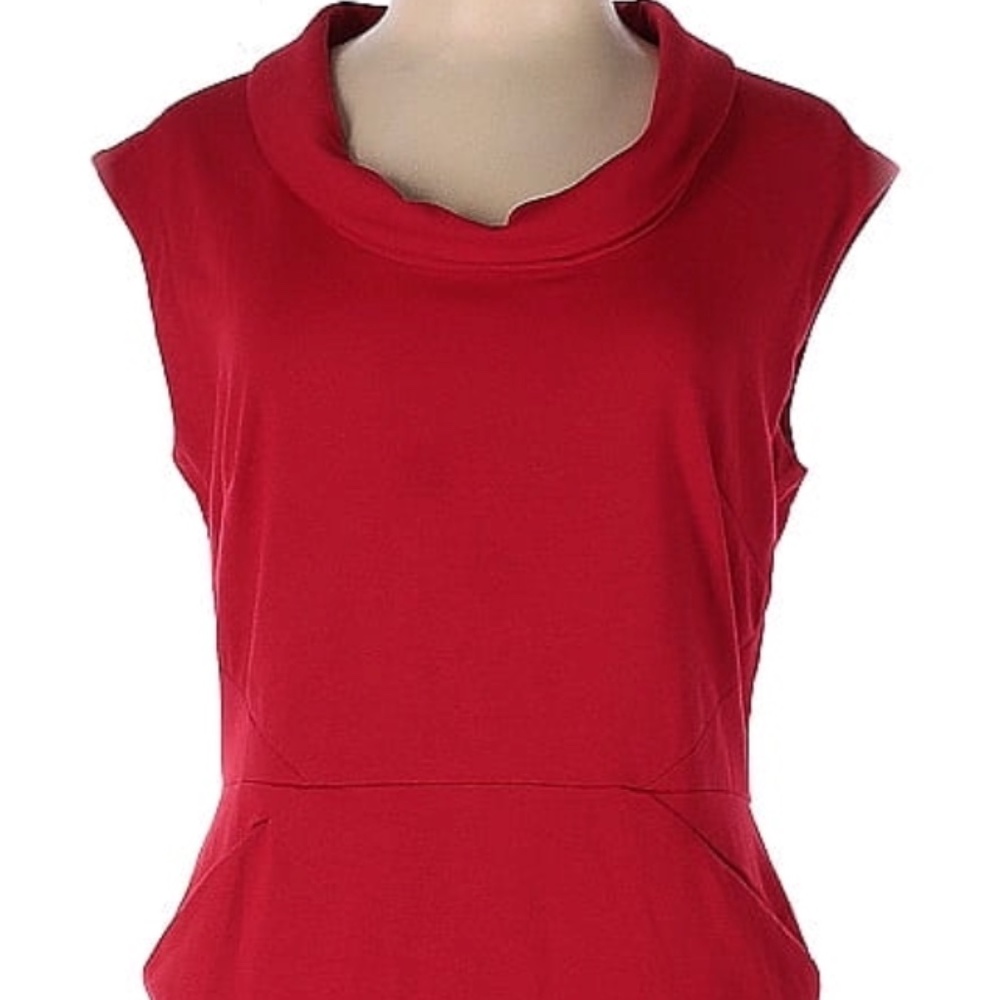 EUC cowl neck dress w/ pockets